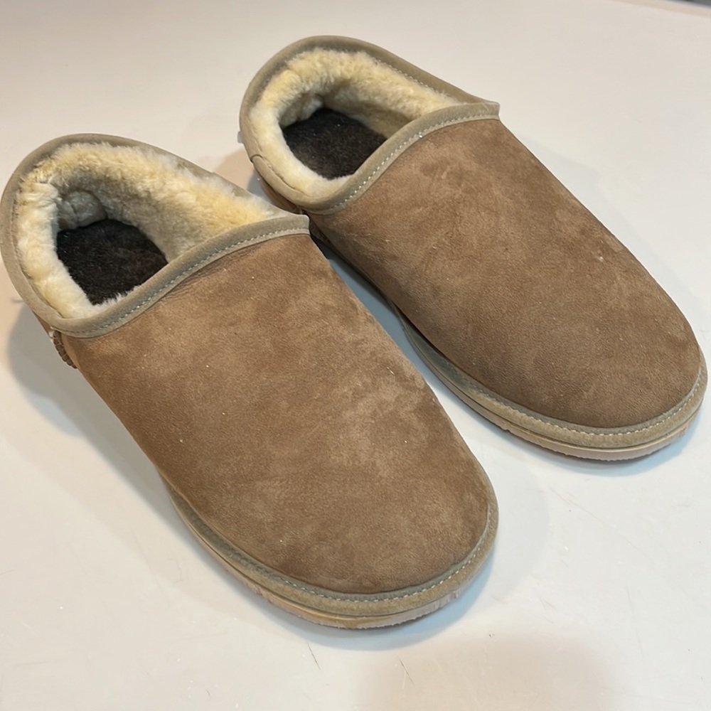 Sheepskin slippers size 14